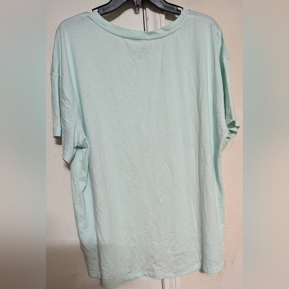Reebok Women's Infinity Short Sleeve Cropped Jersey Tee Size XXL Like New $34.99 - Picture 4 of 5